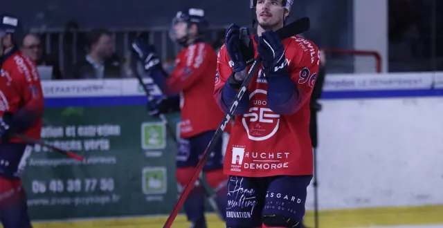photo  radek vesely a offert le succès aux caennais en prolongation.  &copy;  marc olejnik 