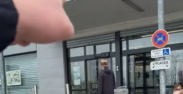 photo  la vidéo de ces deux « cousins » se présentant comme « gitans » a fait grincer des dents les commerçants de la zone mendès-france à niort.  &copy;  capture tiktok 