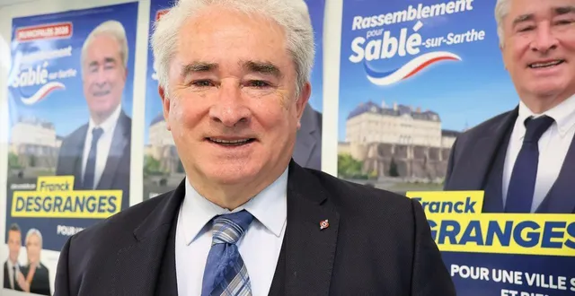 photo  franck desgranges conduit la liste « rassemblement pour sablé » validée par la sous-préfecture de la flèche lundi 23 février 2026.  &copy;  ouest-france 