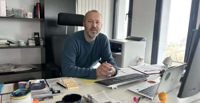 photo  matthieu verger, directeur de l’hôpital du confluent depuis juillet 2025. auparavant, il a dirigé l’hôpital du parc, à cholet.  &copy;  ouest-france 