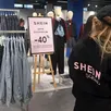 photo l’enseigne de fast-fashion shein a ouvert un magasin au sein du bhv, à angers (maine-et-loire), ce mercredi 25 février 2026.