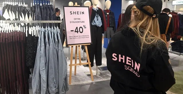 photo  l’enseigne de fast-fashion shein a ouvert un magasin au sein du bhv, à angers (maine-et-loire), ce mercredi 25 février 2026.  &copy;  jérôme fouquet/ouest-france 