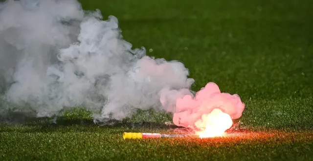 photo  nancy suspendu un match à titre conservatoire.  &copy;  matthieu mirville / dppi via afp 