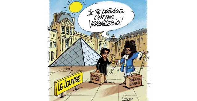 photo  le dessin de chaunu du 26 février 2026.  &copy;  chaunu 