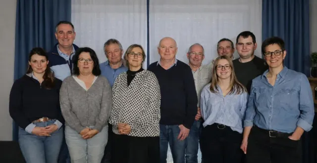 photo  la liste conduite par pascal champclou, composée d’élus sortants et de nouveaux visages.   &copy;  le maine libre 