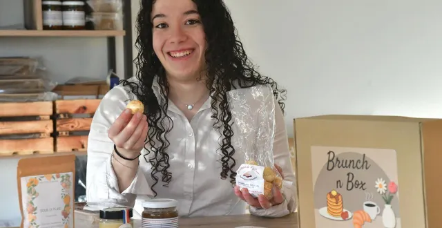 photo  originaire des mauges, marine dugas a rejoint le sud des deux-sèvres par amour en septembre dernier. elle espère désormais conquérir les cœurs et les ventres avec sa box mensuelle.  &copy;  co - marie delage 