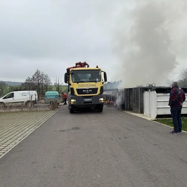 La bétonnière a prêté main-forte Ouest-France photo la bétonnière a prêté main-forte © ouest-france