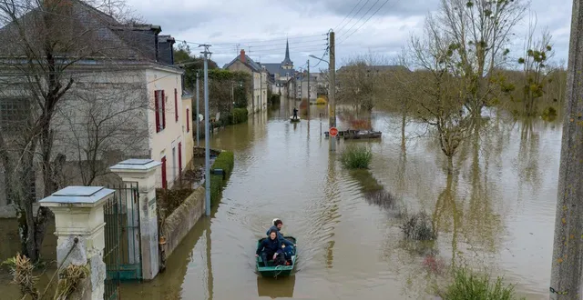 photo  cheffes-sur-sarthe, le 17 février 2026. de nombreuses habitations ont été touchées par les inondations. beaucoup d’habitants de cheffes ont sollicité la cellule d’urgence médico-psychologique.  &copy;  co - josselin clair 