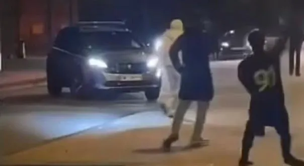 photo  des vidéos de l’événement circulent sur les réseaux sociaux.  &copy;  image transmise par un utilisateur de snapchat 