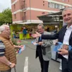 photo  pierre vaugarny (à droite, ici lors de la campagne des législatives en juin 2024), n’est pas parvenu à présenter une liste à la préfecture de la sarthe pour les élections municipales à la ferté-bernard. 