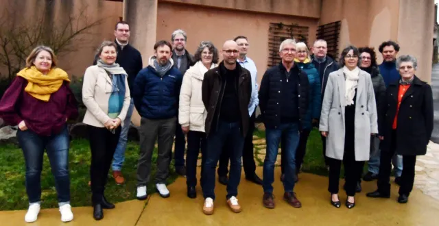 photo  liste de joël ciron, « agir ensemble pour duneau ».   &copy;  le maine libre 