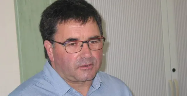 photo  éric liger est candidat à sa succession avec 