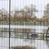 photo  depuis une semaine, les terrains du centre d’entraînement de la baumette sont inondés. 