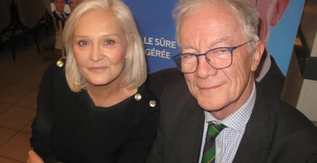 photo  eric de vilmarest à côté de marie-caroline le pen.?  &copy;  ouest-france 