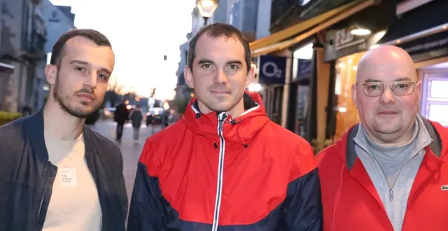 photo  décrit comme « un vrai miraculé », scotty gaborit, au centre, entouré de son père serge et de son beau-frère antoine foin.  &copy;  co 