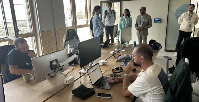 photo  dans les locaux du siège nantais de doctolib qui accueille 400 salariés sur les près de 3 000 que compte l’entreprise en france et à l’étranger.  &copy;  ouest-france 