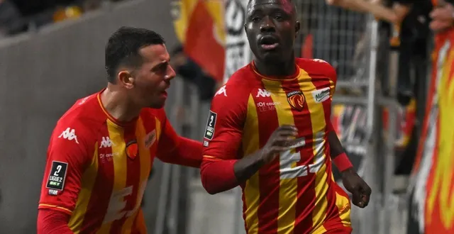 photo  avec sept buts en ligue 2, dame gueye (à droite) est le meilleur buteur manceau du championnat.  &copy;  le maine libre - denis lambert 