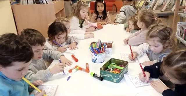 photo  d’autres animations sont déjà en préparation à la bibliothèque.  &copy;  co 