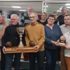 photo  la finale du concours de boule de fort « un contrat au centre » s’est déroulée le dimanche 22 février, à la société le centre de corné. elle a réuni 46 participants : 18 femmes et 28 hommes. chez les hommes, joël fremondière s’est imposé face à christian lusson (12 à 9). chez les femmes, arlette trompette a remporté la finale contre dominique licois (12 à7). 