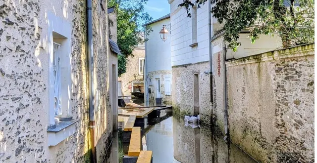 photo  bouchemaine a été reconnue en état de catastrophe naturelle.  &copy;  co 