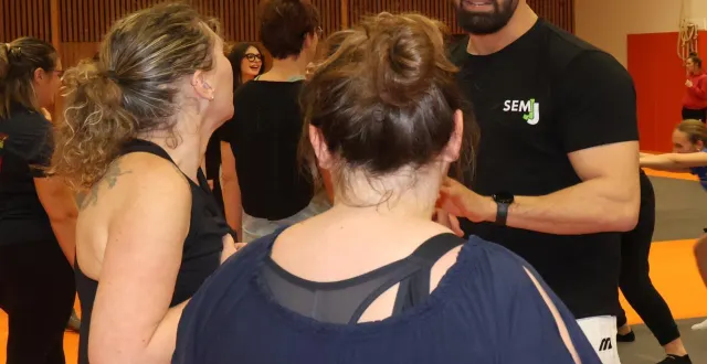 photo  « me protéger est une priorité », tel était le thème du stage proposé par les intervenants.  &copy;  ouest-france 