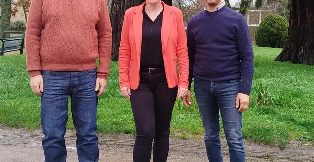 photo  joël hauchecorne en lice pour devenir 1er adjoint et adjoint à la politique de la ville, hélène bernugat tête de liste et xavier anaïs en lice pour devenir adjoint aux associations sportives. peggy massol en lice pour renouveler son mandat d’adjointe aux solidarités, absente.  &copy;  co 
