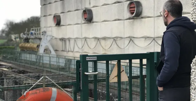 photo  la station d’exhaure des ponts-de-cé, près d’angers (maine-et-loire) a permis de sauver 60 000 habitants des inondations.  &copy;  ouest-france 