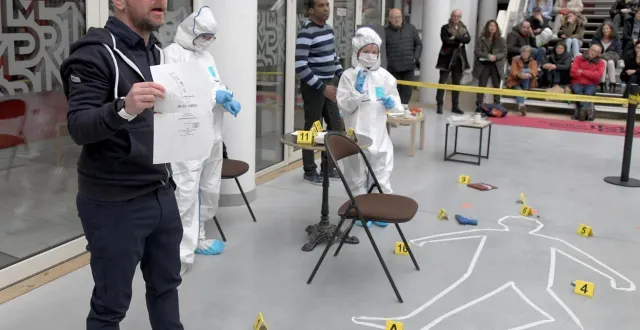 photo  norbert fleury, technicien de la police technique et scientifique, animera un atelier dans le cadre de l’opération « graines de lecteurs & polars » organisée ce week-end à angers dans le cadre des « entretiens littéraires de la collégiale ».  &copy;  archives co – marie delage 