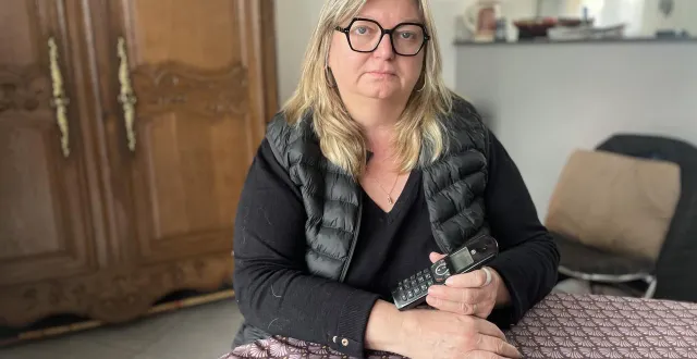 photo  christine caval réside dans le finistère et est venue rendre visite à ses parents, à saint-sauveur-de-pierrepont (manche). le couple d’octogénaires a été privé de téléphone pendant un mois, après le passage de la tempête goretti.  &copy;  ouest-france 