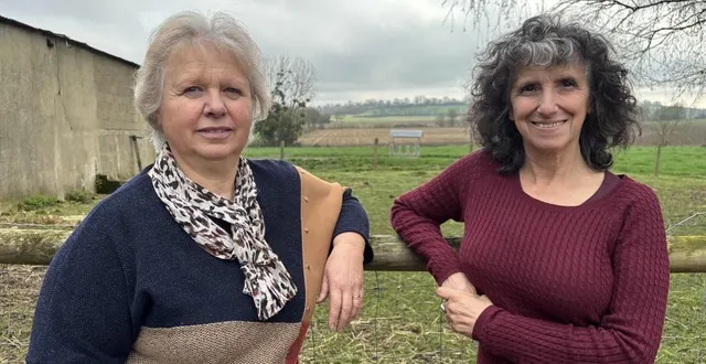 photo  patricia tison et irène doria mènent la liste « bien vivre à saint-fulgent-des-ormes ».  &copy;  ouest-france 