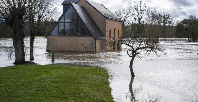 photo  la commune de fillé-sur-sarthe a demandé que les dégâts occasionnés sur son territoire soient reconnus en état de catastrophe naturelle.  &copy;  le maine libre - denis lambert 