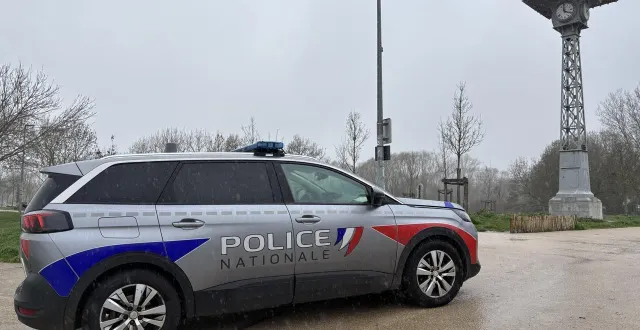 photo  le corps d’un homme a été repêché dans la maine, près de l’entrée du parc balzac à angers, vendredi 27 février 2026.  &copy;  co 