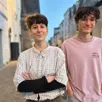 photo  nouk glémarec, 21 ans, et nicolas cuisinier, 22 ans, étudiants à angers, sont candidats en binôme aux municipales sur la liste du nouveau parti anticapitaliste révolutionnaire. 
