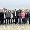 photo  une partie des membres de la liste « niort c’est tous ensemble » réunie à port-boinot. 