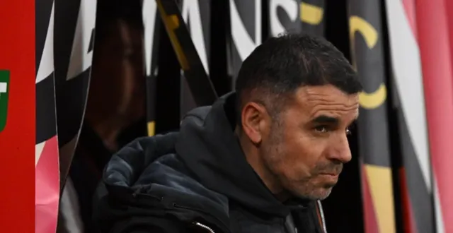 photo  l’entraîneur du mans fc patrick videira, lundi 23 février 2026 au stade marie-marvingt, avant la réception de l’en avant guingamp.  &copy;  le maine libre - denis lambert 