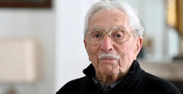 photo  robert birenbaum, photographié en mars 2024, est décédé le 22 novembre 2025.  &copy;  stéphane geufroi / achives ouest-france 