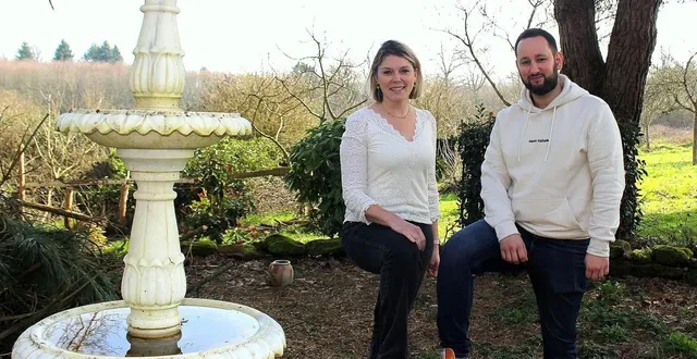 photo  stéphanie marchais et vincent ollivier, promoteurs d’ici ça conte.  &copy;  le maine libre 