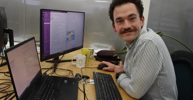 photo  analyste de mégadonnées, françois delaunay s’est formé à l’université avant de partir en école de management.  &copy;  marylène carre, ouest-france 