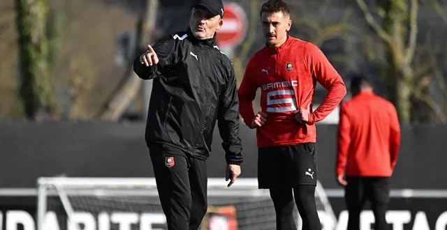 photo  franck haise, aux côtés de son capitaine valentin rongier.  &copy;  david ademas / ouest-france 