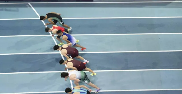 photo  photo d’illustration d’un départ pour le 800 m hommes à liévin.  &copy;  kempinaire stephane / afp 