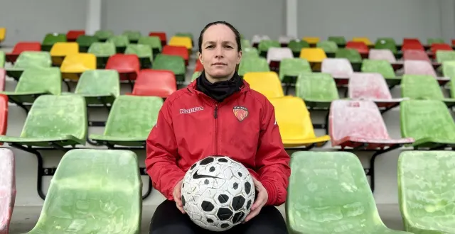 photo  anaïs gasnier, capitaine de l’équipe féminine du mans fc.  &copy;  le maine libre 