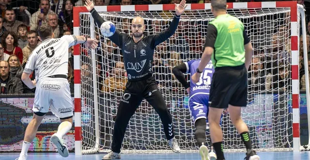 photo  nicolas gauthier a réalisé 16 arrêts vendredi.  &copy;  christian jezequel 