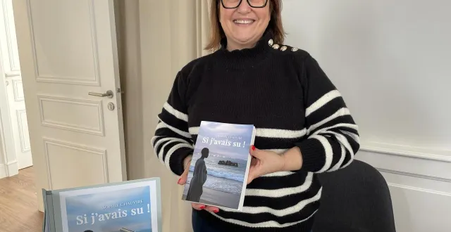 photo  cholet, samedi 28 février. sophie chauviré a publié au mois de novembre son premier roman « si j’avais su ».  &copy;  co - victor boutonnat 