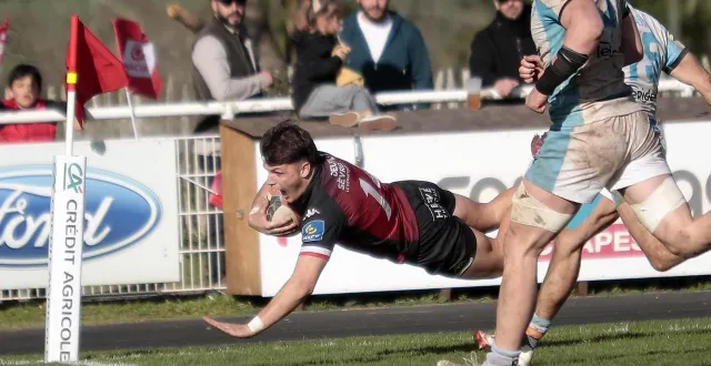 photo  en marquant un essai à la 61e, paul marsan a relancé le nrc qui a fini le match en trombe.  &copy;  co - benoit felace 