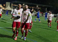 photo  youcef amer (à droite) a marqué le deuxième but de beaucouzé. 