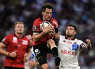 photo  baptiste serin est sorti sous protocole commotion lors de la rencontre entre lyon et toulon, ce samedi 28 février. 