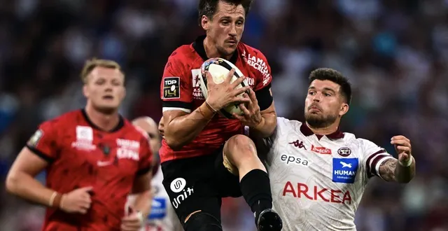 photo  baptiste serin est sorti sous protocole commotion lors de la rencontre entre lyon et toulon, ce samedi 28 février.  &copy;  olivier chassignole / afp 