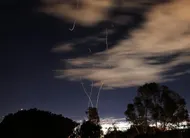 photo  l’armée israélienne a annoncé le 28 février avoir détecté des missiles lancés depuis l’iran à la suite de frappes israéliennes et américaines. des sirènes ont été déclenchées dans plusieurs régions du pays en réponse à ces frappes. 