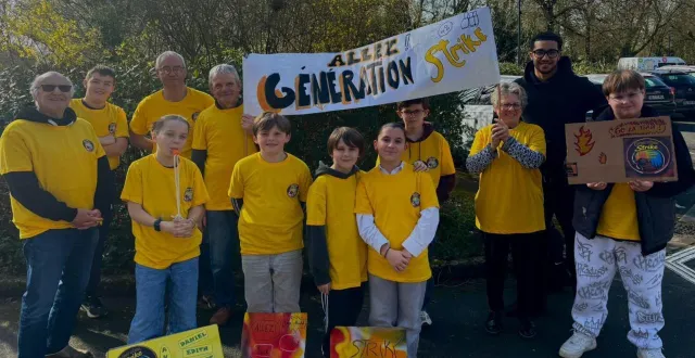 photo  les membres de l’équipe génération strike se sont retrouvés aux ponts-de-cé pour leur toute première compétition.  &copy;  co 