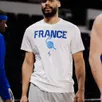 photo elie okobo a rejoint l’équipe de france ce samedi 28 février 2026, au mans, à la veille du deuxième match contre la hongrie.